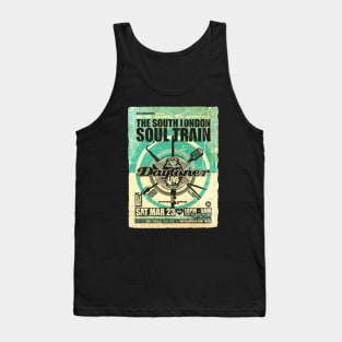 POSTER TOUR - SOUL TRAIN THE SOUTH LONDON 66 Tank Top